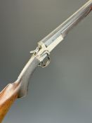 Ebrall Bros of Shrewsbury .410 hammer action shotgun converted from a .300 rook rifle, with