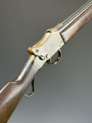W W Greener Greener's GP Gun Martini underlever action 12 bore single barrelled shotgun with named