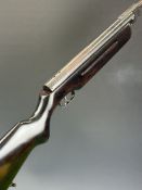 Weihrauch HW35 .22 air rifle with semi-pistol grip, adjustable trigger and sling mounts, serial