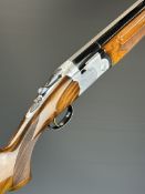 Beretta S686 Special Skeet 12 bore over and under ejector shotgun with engraved locks, underside,