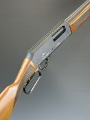 Adler A-110 12 bore 10-shot underlever-action FAC shotgun with ornately chequered grip and forend,