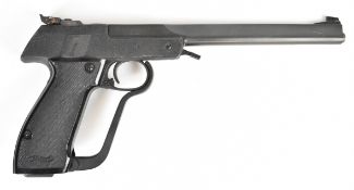 Walther Luftpistole Model LP 2 .177 target air pistol with named, shaped and chequered composite