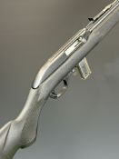 Marlin 795 .22 semi-automatic rifle with composite stock, chequered semi-pistol grip and forend,