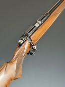 CZ 452-2E ZKM Classic .22 bolt-action rifle with chequered semi-pistol grip and forend, sling