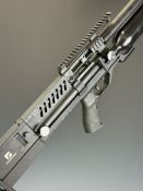 Reximex Meta Plus .22 PCP carbine air rifle with textured pistol grip, 14 shot magazine,