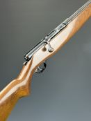 Norica .410 3-shot bolt-action shotgun with semi-pistol grip and 24 inch barrel, overall length