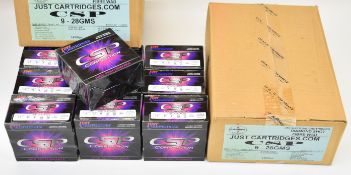 Five hundred 12 bore CSP 28g 9 shot shotgun cartridges, all in original boxes. PLEASE NOTE THAT A