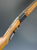 Marocchi .410 underlever-action over and under folding poacher's shotgun with chequered semi-