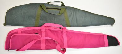 Nine shotgun or rifle gun slips including Anglo Arms, GMK, Case4Life, Parker-Hale etc.