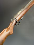 CZ 453 .17 HMR bolt-action rifle with chequered semi-pistol grip, sling mounts, multi-shot