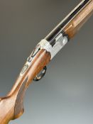Beretta S686 Special 12 bore over and under ejector shotgun with engraved locks, underside,