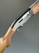 Beretta A303 12 bore 3-shot semi-automatic shotgun with named and engraved action, chequered semi-