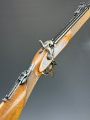 Parker-Hale Enfield pattern 2-band .451 muzzle loading percussion hammer action rifle with crown