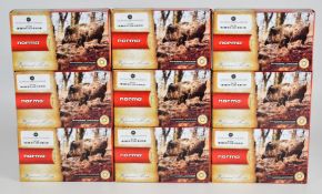 One hundred and eighty 7x57 Norma Oryx Bonded 10.1g 156gr rifle cartridges, all in original boxes.