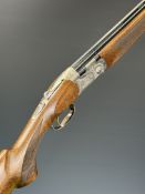 Beretta 686 Silver Pigeon I 28 bore over and under ejector shotgun with engraved locks, underside,
