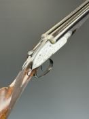 Edwinson Green of Cheltenham and Gloucester 12 bore side by side sidelock ejector shotgun with named