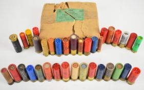 One hundred and thirty five mainly collector's shotgun cartridges including 100 Kynock 'Blank