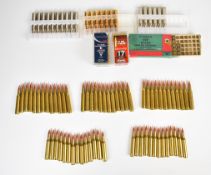 One hundred and seventy five rifle and similar cartridges comprising 64 .270, 16 .25-06, 7 .308,