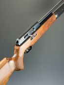 BSA Super 10 .22 PCP FAC air rifle with chequered semi-pistol grip, raised cheek piece, adjustable