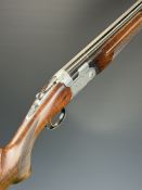 Beretta S686 Special 12 bore over and under ejector shotgun with engraved locks, underside,