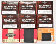 Two hundred and twenty one 28 bore shotgun cartridges including Gamebore 21g 9 shot, all in original