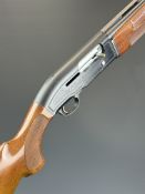 Beretta A303 12 bore 3-shot semi-automatic shotgun with named and engraved action, chequered semi-