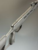 Crosman Multi-Shot Mission Model 6-CMM7SXS .22 air rifle with composite skeleton stock, textured