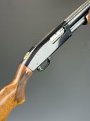 Mossberg Model 500 AG 12 bore 3-shot pump-action shotgun with chequered semi-pistol grip and 28.5