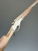 Deactivated Stevens Marksman .22 underlever-action take-down rifle with 'Page-Wood Gunmakers Ltd