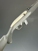 CBC Magtech 7022 .22 semi-automatic rifle with composite stock, chequered semi-pistol grip, multi-