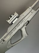 Baikal MP-514K .177 carbine air rifle with composite stock, 8-shot magazine and Goetland red / green