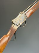 W W Greener Greener's GP Gun Martini underlever action 12 bore single barrelled shotgun with named