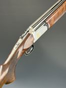 Bettinsoli Diamond 12 bore over and under ejector shotgun with scenes of gold birds to the