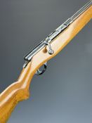 Norica .410 3-shot bolt-action shotgun with semi-pistol grip and 24 inch barrel, overall length