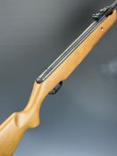 Milbro SG Super Grade XS19 .22 air rifle with semi-pistol grip, raised cheek piece and adjustable