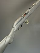 Marlin Model 795 .22 semi-automatic rifle with composite stock, chequered semi-pistol grip and