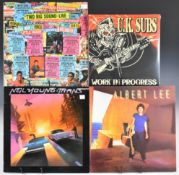 Forty two Heavy Rock / Psych / Prog Rock / Punk / Post Punk / Synth / Pop etc LPs including UK