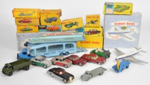 Corgi and Dinky Toys diecast model cars trucks and planes to include Mercedes-Benz 220 SE Coupé 230,