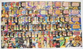 Eighty four issues of Star Wars Weekly by Marvel UK.
