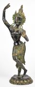 Bronze Buddhist deity Maya Devi, H50cm