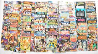 Approximately two hundred Bronze and Copper Age DC comics to include Green Lantern, Superman,