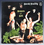 Harsh Reality Heaven and Hell (Philips SBL.7891) Prog Rock LP, UK first pressing with black and