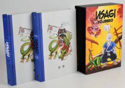 Usagi Yojimbo two volume special edition hardcover boxed set by Stan Sakai, published by