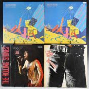 Twenty one Rock / Prog Rock / Pop etc LPs. Four Rolling Stones including Sticky Fingers with 12
