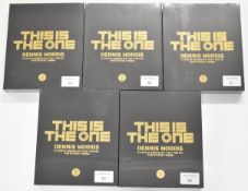 [The Stone Roses] Five copies of the limited edition publication This Is The One by Dennis Morris