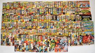 Over two hundred issues of The Avengers comics by Marvel UK