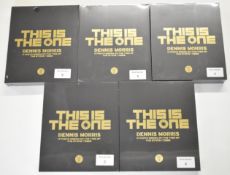 [The Stone Roses] Five copies of the limited edition publication This Is The One by Dennis Morris
