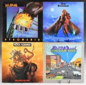 Approximately thirty Heavy Rock / Prog Rock / Blues Rock / Folk Rock LPs. The Grateful Dead, Rock