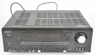 Onkyo TX-SR503E AV receiver, serial number 4571026789