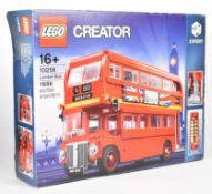 Lego Creator London Bus, 10258, 2017, assembled with original box and instructions.
